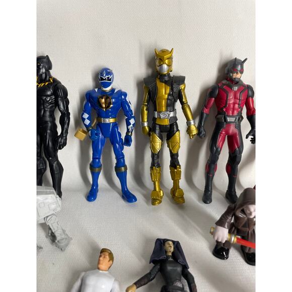 Mixed Action Figure Lot of 15- DC Comics, Marvel, Imaginext, Star Wars + - Picture 3 of 13